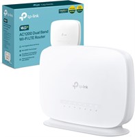 Беспроводной маршрутизатор TP-Link Archer MR505 AC1200 4G+ Cat6 с гигабитным портом, слотом для SIM-карты, сверхбыстрой скоростью LTE, внутренней антенной, MU-MIMO, функцией Plug & Play. 1000023897