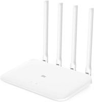 Xiaomi Mi Wi-Fi роутер 4C с управлением через приложение, 64 МБ ОЗУ, 802.11 b/g/n, 2,4 ГГц, 300 Мбит/с, 4 антенны, беспроводной роутер-ретранслятор для дома, приложение Mi Wi-Fi, совместимость с Android и iOS, белый, DVB4224GL 1000023917