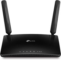 TP-LINK AC1200 4G+ Cat6 Беспроводной двухдиапазонный гигабитный маршрутизатор, сеть 4G/3G, разблокированный слот для SIM-карты, технология MU-MIMO, не требует настройки, поддержка гостевой сети и родительского контроля (Archer MR600 V2) 1000018512