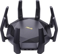 Маршрутизатор ASUS RT-AX89X WiFi 6, двухдиапазонный – 6000 Мбит/с, 8 портов LAN, OFDMA и MU-MIMO, совместимость с AiMesh. 1000023971