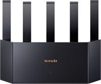 Маршрутизатор Tenda BE5100 Dual Band WiFi 7 (RE6L Pro) – 1 порт 2,5G + 3 порта 1G, простая настройка, защита, родительский контроль, режим точки доступа, вертикальный дизайн, MLO, VPN, NFC 1000023973