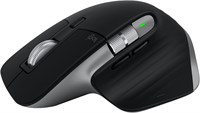 Беспроводная мышь Logitech MX Master 3S Performance для Mac с ультрабыстрой прокруткой, эргономичной конструкцией, разрешением 8K DPI, функцией отслеживания движения по стеклу, бесшумными щелчками, разъемом USB-C, Bluetooth, совместимостью с Windows, Linu 1000024409