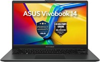 Черный ноутбук ASUS Vivobook Go 14 оснащен процессором AMD Ryzen 5 7520U, графикой AMD Radeon, 8 ГБ оперативной памяти, 512 ГБ SSD, 14-дюймовым FHD-дисплеем и предустановленной операционной системой Windows 11 [E1404FA-EB165W] 1000024417