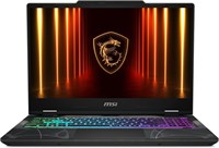 Ноутбук для игр MSI Cyborg 15 оснащен процессором Intel Core i7-13620H, 16 ГБ оперативной памяти DDR5, SSD-накопителем на 512 ГБ, 15,6-дюймовым FHD-дисплеем с частотой обновления 144 Гц, видеокартой NVIDIA GeForce RTX5050 на 8 ГБ, установленной операционн 1000024443
