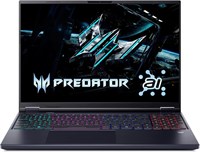 Ноутбук для игр Acer Predator Helios Neo 16 AI оснащен процессором Intel Core Ultra 9 275HX и видеокартой NVIDIA GeForce RTX 5070 Ti. Устройство имеет 16-дюймовый WQXGA-экран с частотой обновления 240 Гц и технологией G-SYNC. В ноутбуке установлены 16 ГБ 1000024460