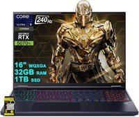 Игровой ноутбук Acer Predator Helios Neo 16S оснащен искусственным интеллектом, 16-дюймовым OLED-экраном разрешением 2560x1600 и частотой обновления 240 Гц (100% DCI-P3). В его конфигурации включен 24-ядерный процессор Intel Ultra 9 275HX, 32 ГБ оперативн 1000024479