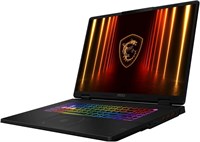 Ноутбук для игр MSI Crosshair 18 HX AI оснащен 18-дюймовым экраном разрешением 2560x1600 и частотой обновления 240 Гц. В его состав входит процессор Intel Core Ultra 9 275HX с 24 ядрами (частота от 2,1 до 5,4 ГГц), видеокарта NVIDIA RTX 5070 объемом 8 ГБ 1000024483