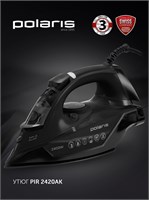 Утюг Polaris PIR 2420AK оснащен функцией отпаривания для одежды 1000024888