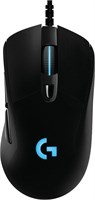Мышь для игр Logitech G G403 Hero - черного цвета, подключается по проводу 1000025379
