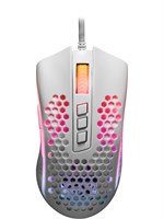 Белая проводная игровая мышь Redragon Storm 1000025380