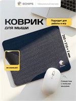 Мат для компьютерной мыши, размер S, цвет - черный 1000025465