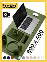 Коврик для мыши BOOZO Desk mate s имеет большие размеры и выполнен из кожи. Этот компьютерный коврик для мыши имеет зеленый цвет и размеры 800х400 1000025507