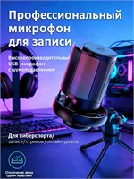 Микрофон черного цвета, подходит к любому оборудованию 1000025545