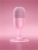 Микрофон Razer Seiren V3 Mini предназначен для игрового стриминга и имеет розовый цвет 1000025605