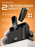 Петличный микрофон Hixio SuperNova - это беспроводной микрофон, который можно прикрепить к одежде 1000025651