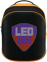 Рюкзак Prestigio Ledme Max Black-Orange PBLED125BO 2663