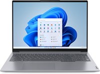 Ноутбук Lenovo ThinkBook 16 G6 IRL, 16-дюймовый WUXGA IPS-дисплей, процессор Intel Core i3-1315U, 8 ГБ оперативной памяти DDR5, SSD-накопитель PCIe 4.0 на 512 ГБ, графика Intel UHD Graphics, клавиатура с подсветкой, Thunderbolt 4, цвет «арктический серый» 1000026235