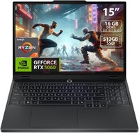 Lenovo Legion 5  15,1-дюймовый OLED-экран WQXGA 165 Гц, игровой ноутбук, AMD Ryzen 7 260, 16 ГБ ОЗУ, 512 ГБ SSD, NVIDIA GeForce RTX 5060 Eclipse Black 1000026265