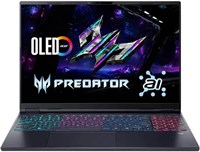 Игровой ноутбук Acer Predator Helios Neo 16S AI, 16-дюймовый OLED-дисплей WQXGA 240 Гц, процессор Inlet Core Ultra 9 275HX, 16 ГБ оперативной памяти DDR5, SSD-накопитель 1 ТБ, видеокарта Nvidia RTX 5060 8 ГБ, английская клавиатура, Windows 11 Home, черный 1000026270