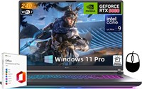 Игровой ноутбук ASUS ROG Strix G18, NVIDIA GeForce RTX5080 16 ГБ GDDR7, Intel Ultra 9 275HX, 18-дюймовый ROG 2.5K 240 Гц, 64 ГБ DDR5 ОЗУ, 8 ТБ SSD, Wi-Fi 7, Windows 11 Pro с пожизненной лицензией Office и аксессуарами. 1000026293