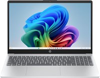 Ноутбук HP OmniBook 3 Next Gen AI | 15,6" FHD | AMD Ryzen™ AI 5 330 | 50 NPU TOPS | 16 ГБ DDR5 RAM | 512 ГБ SSD | Графика AMD Radeon™ 820M | Windows 11 | Цвет: Glacier Silver | 15-FN0004NE | Клавиатура на английском/арабском языках | Версия для ОАЭ 1000026299