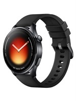 Часы Xiaomi Watch 5 имеют черный ремешок и диаметр 47 мм 1000026324