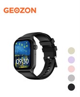 Черные смарт-часы GEOZON Style с диаметром 38 мм 1000026379