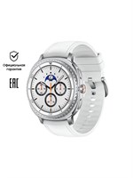 Белый Samsung Galaxy Watch 8 Classic LTE (РСТ) с диаметром 46 мм - это умные часы. 1000026820