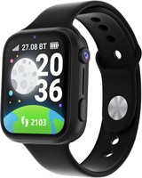 Умные часы GEOZON Fun для детей, размер 46мм, цвет - черный. 1000026823