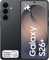 Samsung Galaxy S26+ черный, 512 ГБ памяти, AI-телефон, 12 ГБ ОЗУ, настраиваемое приложение, функция автоподстройки частоты, 50-мегапиксельная камера, аккумулятор 4900 мАч, 2-летняя расширенная гарантия производителя (сертифицировано для ОАЭ) (эксклюзивно 1000026932