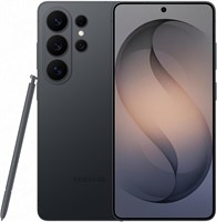 Черный Samsung Galaxy S26 Ultra с объемом памяти 1 ТБ, функцией искусственного интеллекта, 16 ГБ оперативной памяти, настраиваемым процессором, встроенной защитой конфиденциальности дисплея, функцией помощи при съемке, камерой 200 Мп, аккумулятором на 500 1000026944