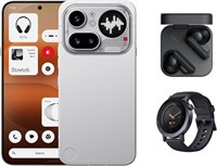 Набор смартфона Nothing Phone (4a) Pro предлагает тройную камеру с разрешением 50 МП и ультразумом до 140X, долговечный аккумулятор с быстрой зарядкой 50 Вт, AMOLED-дисплей с частотой обновления 144 Гц и панель Glyph Bar, а также встроенную память 12 ГБ + 1000026981