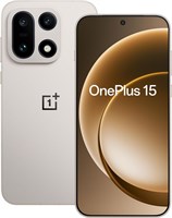 Индийская версия смартфона OnePlus 15 с двумя SIM-картами, 512 ГБ встроенной памяти и 16 ГБ оперативной памяти, поддерживающая сети 5G, в цвете Sand Storm 1000026990