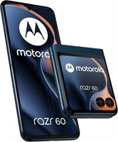 Новым смартфоном MOTOROLA Razr 60 5G оснащен 8 ГБ оперативной памяти с функцией Boost и 256 ГБ встроенной памяти. Устройство работает на MediaTek Dimensity 7400X и имеет дисплей pOLED размером 6,9 + 3,6 дюйма. Доступен в синем цвете PANTONE Gibraltar Sea 1000027013