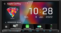 Монитор Kenwood для автомобиля имеет 7-дюймовый WVGA-дисплей, поддерживает беспроводное подключение смартфонов, Bluetooth и цифровое радио DAB, обладает расширенными функциями 1000027031