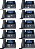 Доступно 10 IP-телефонов Yealink SIP-T46U с возможностью подключения 16 учетных записей VoIP. Устройство оснащено цветным дисплеем 4,3 дюйма, двумя портами USB 2.0, двухпортовым гигабитным Ethernet, поддержкой PoE 802.3af. Адаптер питания не включен в ком 1000027037