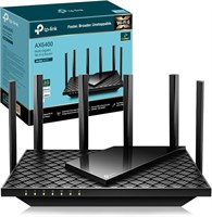 Маршрутизатор TP-Link AX5400 Мбит/с Multi-Gigabit Wi-Fi 6,  двухъядерный процессор 1 ГГц, TP-Link HomeShield, идеально подходит для игр Xbox/PS4/8K Steam, подключение и использование без установки драйверов (Archer AX72) 1000023896
