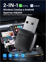 Carplay беспроводной адаптер, поддержка android auto и ios 1000027673