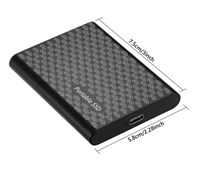 Мини-SSD 8 ТБ, внешний твердотельный накопитель, накопитель для резервного копирования данных с компьютера, поддержка USB 3.1 и Type-C для хранения и передачи данных на ПК, ноутбуках и Mac 89469