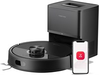 Робот-пылесос и швабра Roborock Q7 TF+ (обновленная версия Q5 Pro+), 7 недель самоопорожнения, мощность всасывания 10000 Па, двойная система защиты от запутывания, для шерсти животных и ковров, лидарная навигация PreciSense, управление через приложение, ч 1000027894
