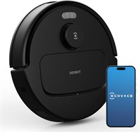Робот-пылесос ECOVACS DEEBOT N20e с функцией влажной уборки, мощность всасывания 10000 Па, защита от запутывания волос, время работы 350 минут, преодоление дверных порогов высотой 20 мм, интеллектуальное планирование маршрута TrueMapping. 1000027902