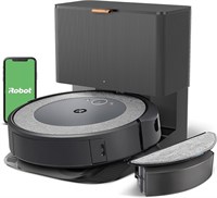 Робот-пылесос и швабра iRobot Roomba Combo i5+ с функцией самоопорожнения, уборка по комнатам с помощью интеллектуальной карты, самоопорожнение до 60 дней, совместимость с Alexa, персонализированная операционная система для уборки. 1000027934