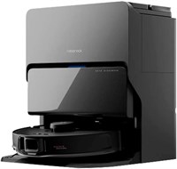 Робот-пылесос и ультразвуковая швабра Roborock S8 MaxV Ultra, мощность всасывания 10000 Па, глубокая очистка, самосушка горячим воздухом, автоматическая очистка и пополнение бака, предотвращение столкновений — черный. 1000028000