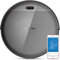 Робот-пылесос Proscenic 800T, поддерживает голосовое управление Alexa и управление через мобильное приложение, электрический резервуар для воды позволяет регулировать скорость подачи воды, сверхтихая влажная уборка, емкость 350 мл. 1000028029