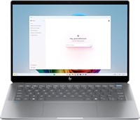 Ноутбук HP OmniBook Ultra с 14-дюймовым сенсорным экраном разрешением 2.2K, модель 2025 года. Он оснащен 32 ГБ оперативной памяти и 1 ТБ SSD, установлена операционная система Windows 11. Цвет корпуса - серебристый. Этот ноутбук автономный, модель 14-FD000 1000028127