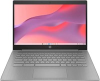 Ноутбук HP Chromebook с процессором Intel Celeron, 14-дюймовым экраном HD LED, 4 ГБ оперативной памяти, модель 14a-ne1013dx в цвете «Современный серый», 64 ГБ встроенной памяти eMMC и улучшенной графикой Intel UHD Graphics 1000014895