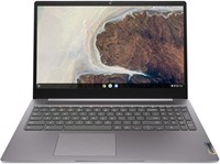 ЛЕНОВО (восстановленный) IdeaPad 3i 15,6" FHD Chromebook - с процессором Intel Pentium N6000 1,1 ГГц, 4 ГБ оперативной памяти, 128 ГБ встроенной памяти eMMC, операционной системой Chrome OS, в сером цвете - RFB-82N4000LUK 1000028395