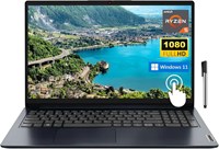 Ноутбук Lenovo IdeaPad оснащен сенсорным экраном размером 15,6 дюйма и разрешением FHD (1920x1080), IPS-дисплеем с антибликовым покрытием и яркостью 300 нит, процессором AMD Ryzen 5 7520U, 8 ГБ оперативной памяти LPDDR5, SSD-накопителем на 256 ГБ, графико 1000028397