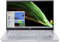 Acer Swift X SFX14 Ultrathin представляет собой ноутбук с процессором AMD Ryzen 5-5500U, который имеет шесть ядер и тактовую частоту 2,10 ГГц (до 4 ГГц). Устройство оснащено 8 ГБ оперативной памяти LPDDR4X и SSD-накопителем объемом 512 ГБ. Также в ноутбук 1000028463