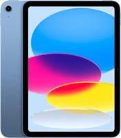 Apple iPad 11 дюймов: чип A16, 11-дюймовая модель, дисплей Liquid Retina, 128 ГБ, Wi-Fi 6, фронтальная/задняя камера 12 Мп, Touch ID, время автономной работы в течение всего дня — синий 1000028472